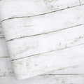 Shiplap Peel and Stick Wallpaper, Contact Paper for Classroom Home Decor | 35.4"x196" Removable Self-Adhesive White Wood Plank Film, Farmhouse Decor for Bulletin Board Desk Cabinet & Home Renovation