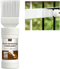 6.35 Fl Oz White 2-in-1 Rust Inhibitor & Touch Up Paint, UV Resistant Coating for Metal & Automotive Chassis