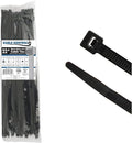 Kable Kontrol Heavy Duty Cable Zip Ties 100 Pcs 22 Inch Black, 250 Lbs Tensile Strength, Self-locking UV Resistant Plastic Nylon Wire Ties, for Indoor or Outdoor Use