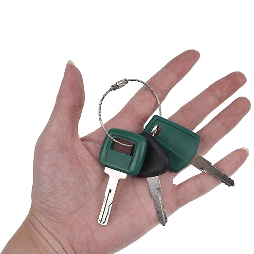 Solarhome Set of 3 Ignition Keys Master Set Excavator Key Heavy Equipment Key Set/Construction Compare with Key Heavy Equipment Excavator Loader Truck