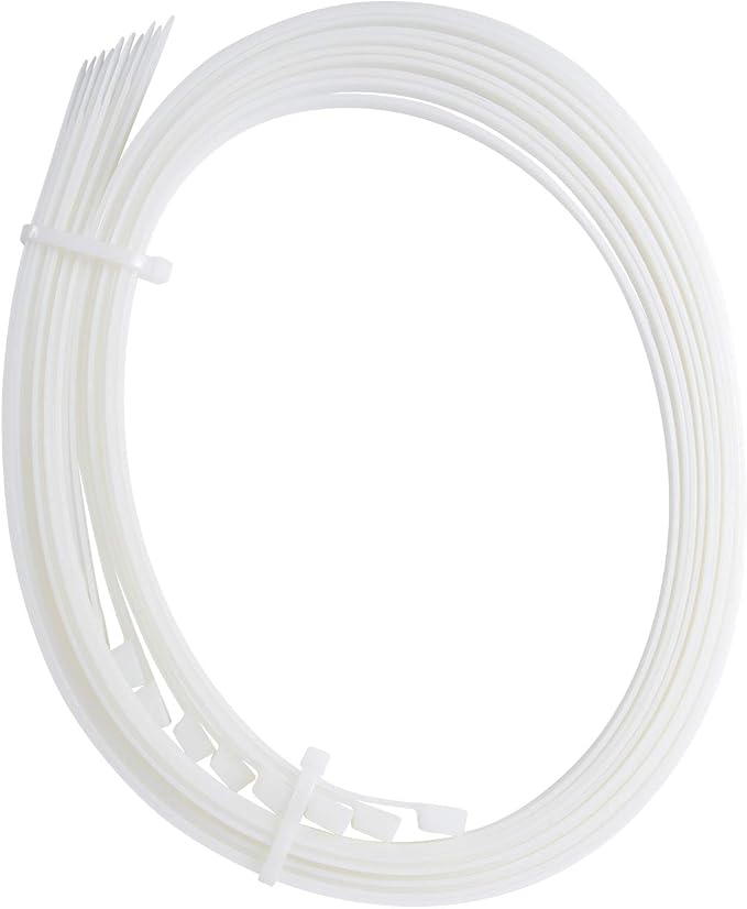 Gardner Bender 46-436 Heavy-Duty Cable Tie, 36 inch, 180 lb, Electrical Wire and Cord Management, Nylon Zip Tie, 50 Pk, Natural White