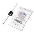 50PCS 10A10 Rectifier Diode 10A 1000V R-6 Axial 10 Amp 1000 Volt Electronic Silicon Diodes Applicable DIY Maintenance Teaching Experiment