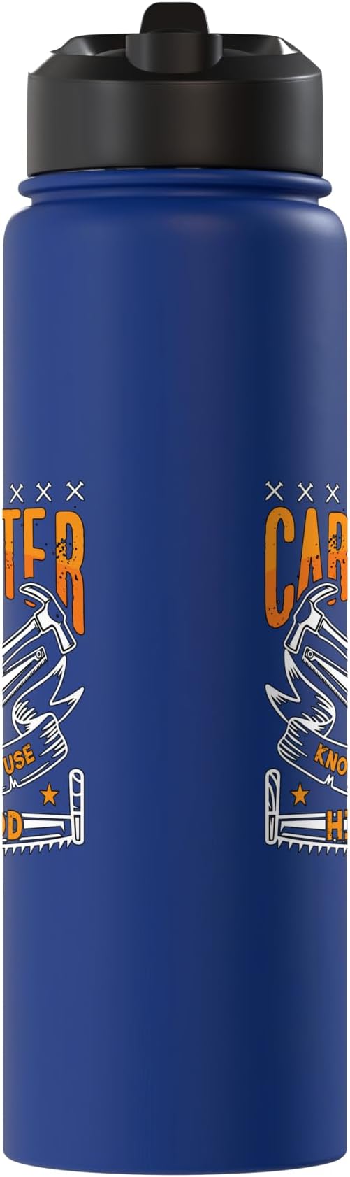 This Carpenter Knows How To Use Woodwork Carpentry Carpenter Stainless Steel Insulated Water Bottle