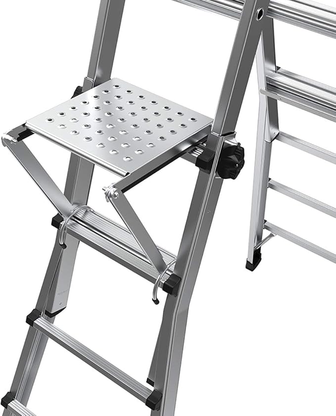 Little Giant Ladder Systems 10104 375-Pound Rated Work Platform Ladder Accessory, Silver
