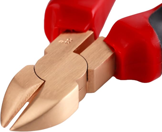 TMAX Non Sparking Diagonal Cutting Pliers 150mm (6") L, Aluminum Bronze | Spark Free Safety, Non-Magnetic And Corrosion-Resistant | Safety Tool For Flammable Hazardous Environment