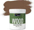 DWIL Matte Finish Furniture Paint - 16 Oz Wood Paint for Cabinets, Doors, Tables, and Dressers Refinishing - Water-Based, Non-Toxic & Odorless, Easy to Apply(Coffee)-Without Tools
