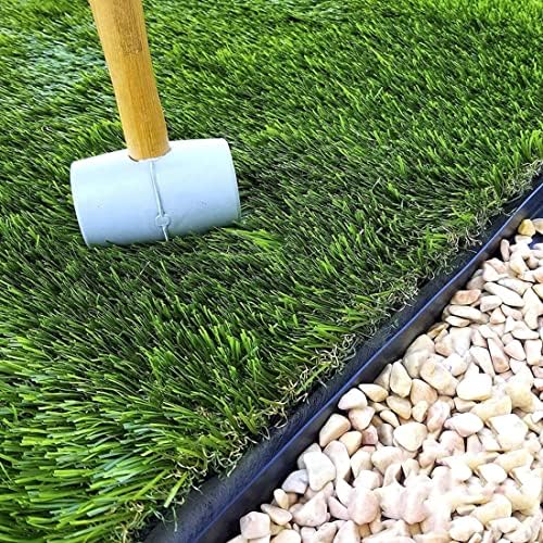 WOWCASE 10 Inch Metal Edging Spikes, 100 Pcs Heavy Duty Solid Metal Landscaping Spike, Anchoring Spike Nails for Paver Edges, Weed Barrier, Artificial Turf Etc. (100)