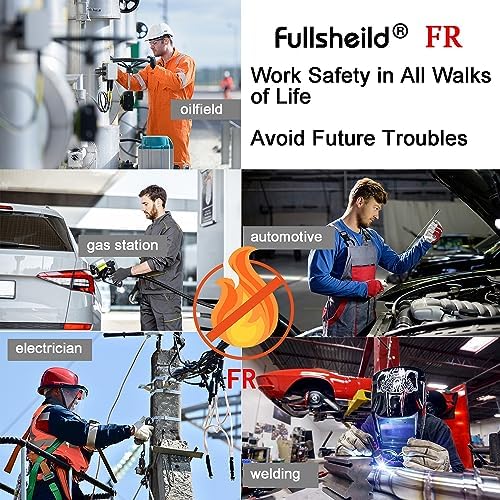 Fullsheild FR Balaclava Face Mask for Men Flame Resistant Hood Welding Cap