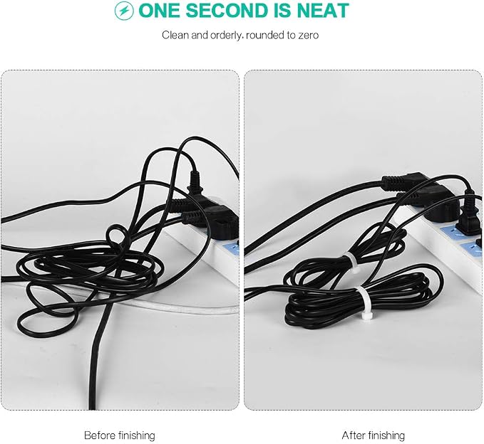 Zip Ties 12 inch ，Heavy Duty Cable Ties with 120lbs Tensile Strength,White Zip Ties 1000 Pack, Wire Ties for Indoor and Outdoor Use.