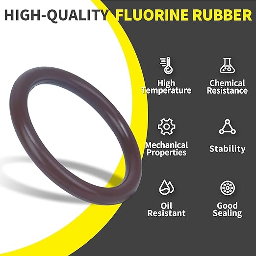 ZDBB 386 PCS Metric FKM Viton O Ring Kit 30 Sizes Fluorocarbon Oring Assortment Set for Automobiles Engines Cylinders Hydraulic Plumbing Faucets Assorted Chemical More Resistant Oil and Heat 75 Duro