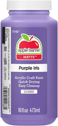 Apple Barrel Acrylic Paint, 16 oz, Purple Iris