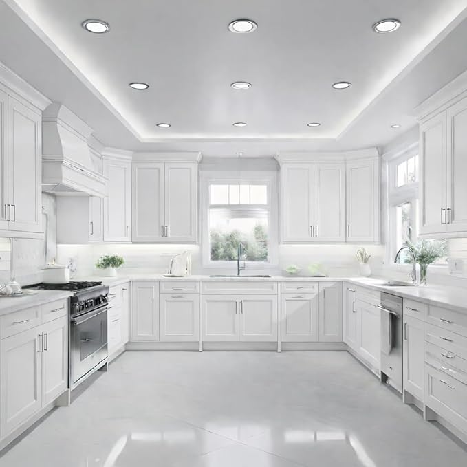 ALL-IN-ONE Paint by Heirloom Traditions, Cashmere (True White), Gallon - Durable cabinet and furniture paint. Built in primer and top coat, no sanding needed. Includes our 30 featured color card.