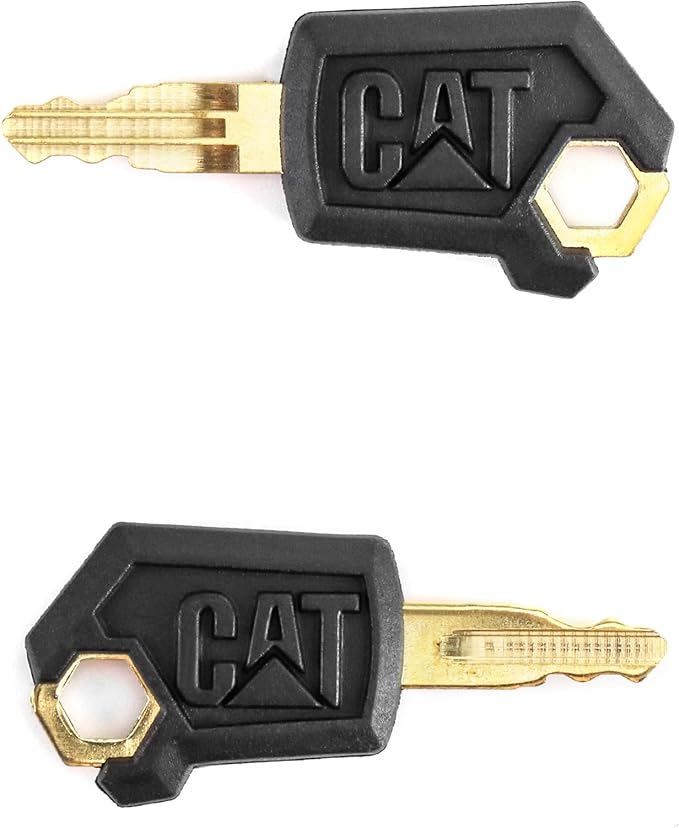 QWORK Equipment Keys, 20 Pack Replacement Keys Compatible with Caterpillar