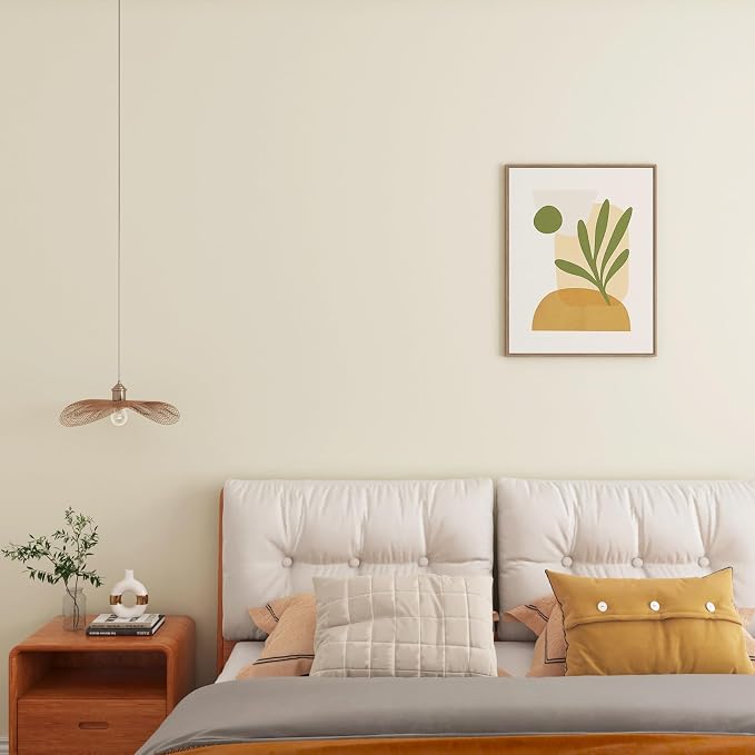 Solid Color Contact Paper for Cabinets Beige Contact Paper Peel and Stick Wallpaper Beige Wallpaper Removable Solid Color Cabinet Vinyl Wrap Cover 12x200 Inch