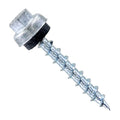 Fasteners Plus ST Fastening ZXL Type 17 Woodbinder Metal-to-Wood #12 X 1-1/2" Plain Screws with EPDM Rubber Washer, 250-Count - Designed for Metal Roofing and Siding Panels