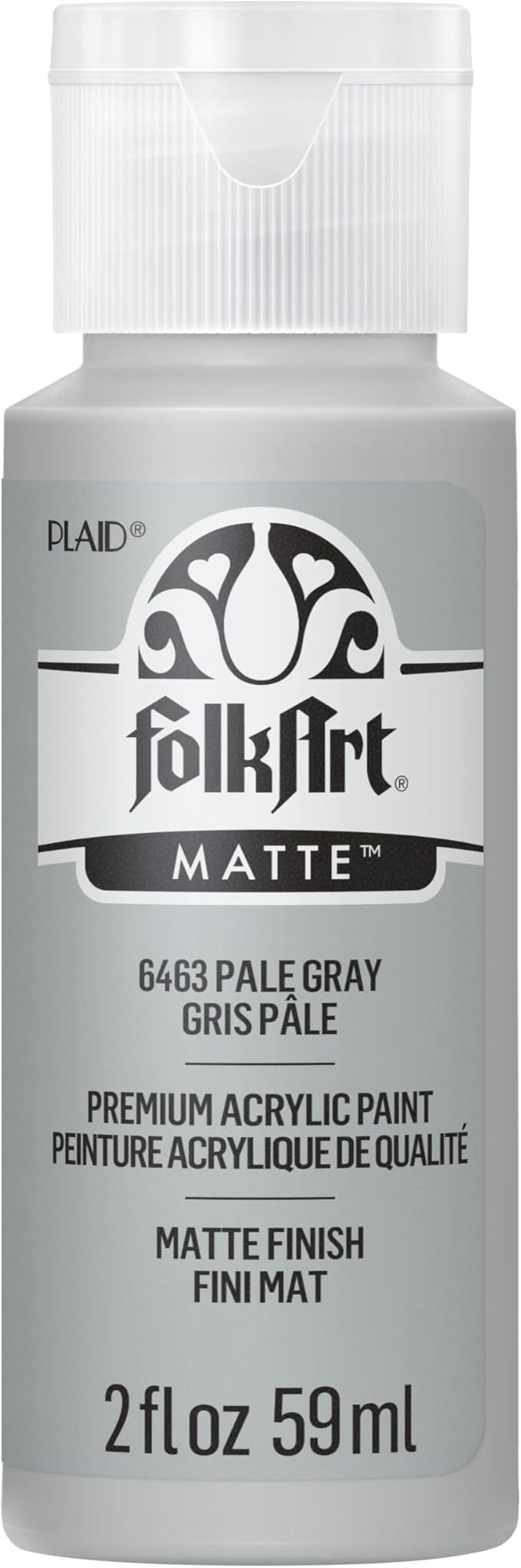 FolkArt Acrylic Paint in Assorted Colors (2 oz), , Pale Gray