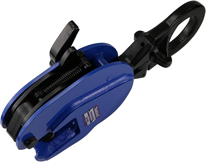 Vertical Plate Clamp, 2200lbs/1T Plate Lifting Clamp Jaw Opening up to 0.8 inch, for Lifting and Transporting