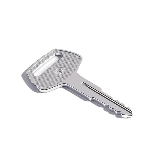 Heavy Equipment Ignition Key, 10 Pack 787 Komatsu Key, Replaces OEM Part TR261434 Fit Excavators, Dozers, Loaders and Backhoes