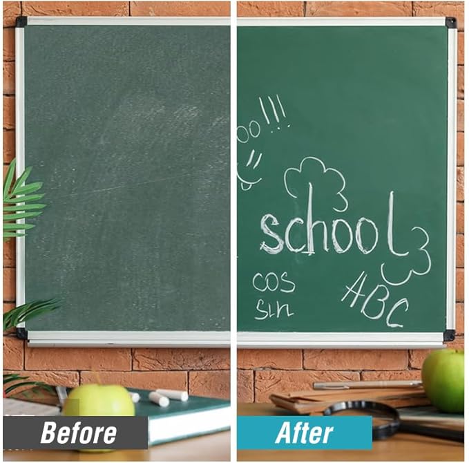 Chalkboard Paint Green Chalk Board Paint for Wood, Metal, Glass, Wall, Plaster Boards Sign, Frame, Interior/Exterior, All-in-One Primer & Top Coat, Green Matte Finish, Acrylic, Non-Toxic, 250g, 9oz