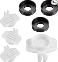 3 Pcs Tub Spout Diverter Repair Kit Shower Diverter Repair Kit Tub Faucet with Diverters Tubs Spout Replacement Cup Seal and Diverters Gate Compatible for Most Tubs Spouts