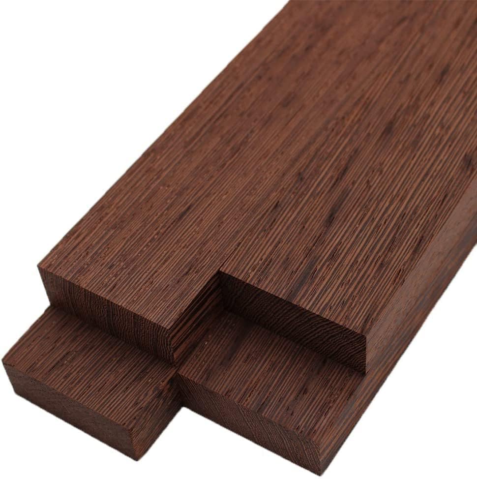 Barrington Hardwoods Wenge Lumber Boards - 3/4" x 2" (4 Pieces) (3/4" x 2" x 18")