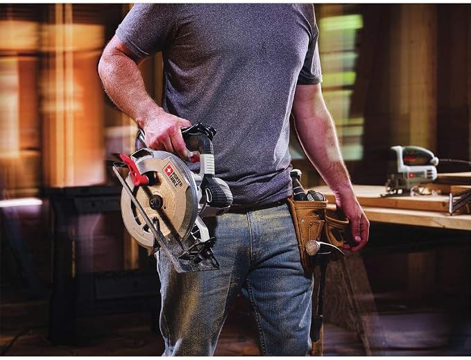 Porter-Cable PCE300 15 Amp 7-1/4 in. Steel Shoe Circular Saw