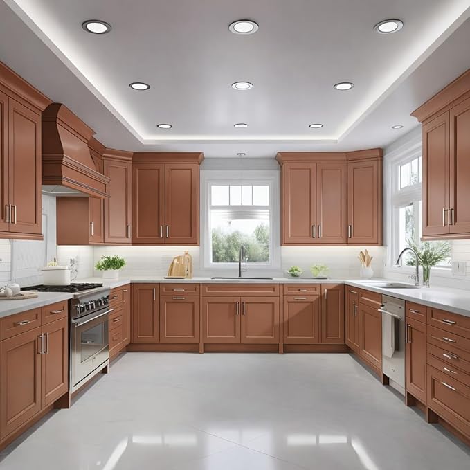 ALL-IN-ONE Paint by Heirloom Traditions, Sedona (Warm Coral), 8oz Sample - Durable cabinet and furniture paint. Built in primer and top coat, no sanding needed. Includes our 30 featured color card.