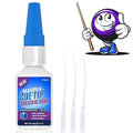 ALECPEA Quick Dry Pool Cue Tip Glue, 20g Glue for Billiard Cue Tip Repair & Maintenance