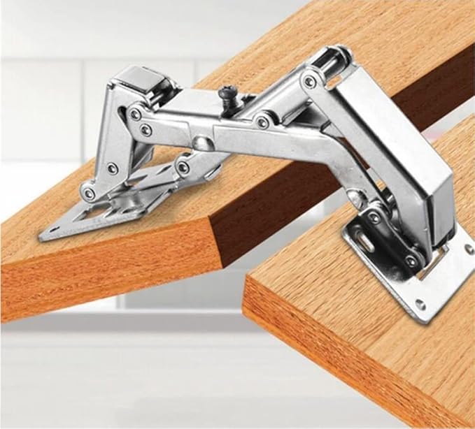 175 Degree Hidden Hinges Frameless Cabinet Hinges Hydraulically Adjustable Mount Soft Close, Full Cover (175 Degree Hinge (4 Pieces)