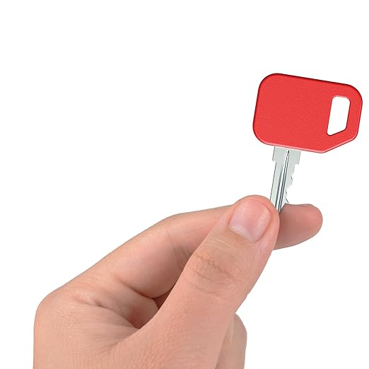 10 Pack AT195302 AR51481 Ignition Keys Compatible with Loader Backhoe Tractor 1200 210C 210LJ 250D 310A 310C 410B 410C 460E 550B 700H 710D 1050J