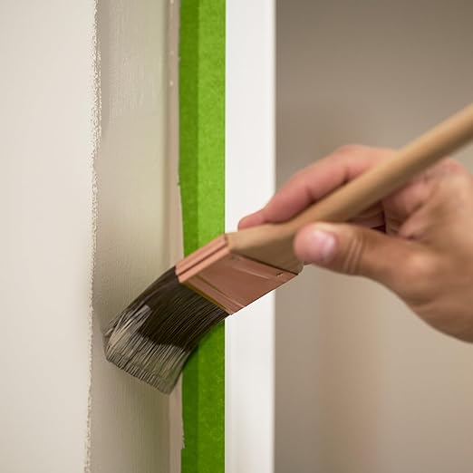 FrogTape Multi-Surface Painters Tape with PAINTBLOCK, 2 Inch Wide (1.88 In. x 60 Yds), Medium Adhesion, Green, 1 Roll (1358464)