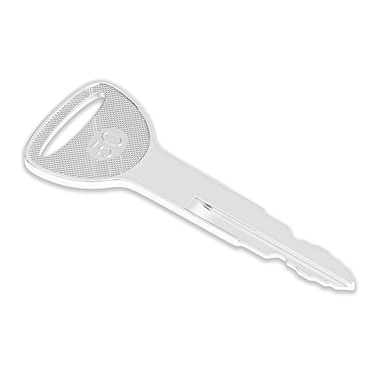 Heavy Ignition Keys, 10 Pcs Forklift Key 57591-23330-71 575912333071 A62597 Toyota Forklift Key fit Toyota Forklift
