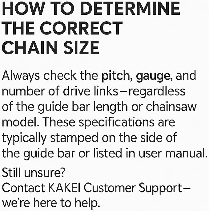 KAKEI 18 Inch Chainsaw Chain 3/8" LP Pitch .050" Gauge 63 Drive Links -Greenworks 91PJ063X Fits Greenworks 20032, Craftsman 172.34120, Worx, PRORUN - S63 (3 Chains) - Semi Chisel