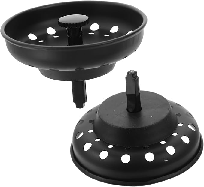 Hemobllo 2pcs Metal Sink Drain Strainer Handle Easy to Install Kitchen Sink Filter -clogging Design for Efficient Drainage for Home Use
