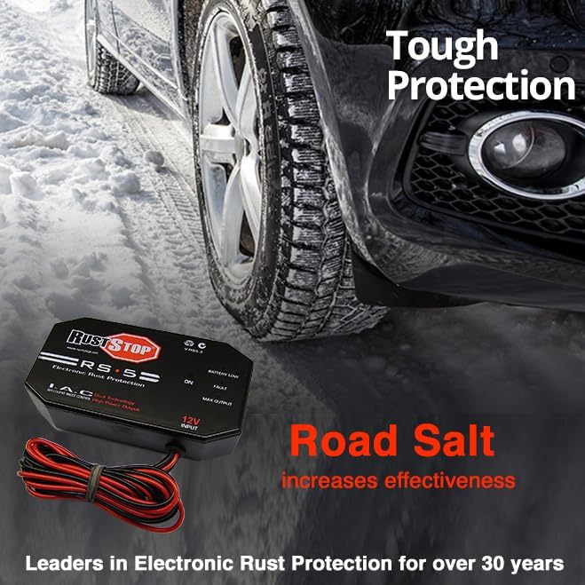 RS-5 Heavy Duty Electronic Rust Protection for All Types of Vehicles