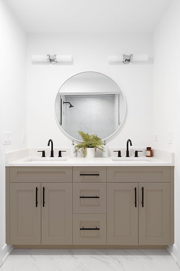 Beyond Paint All-in-One Refinishing Paint, No Sanding, Matte Finish for Cabinets, Countertops, Furniture and Doors, 1 Pint, Pebble