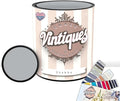 Vintiques Chalk & Mineral Paint, Shabby, 32oz - Matte Finish- Easy Application for DIY Projects - Furniture, Wood, Metal, Home Decor and More - includes color card