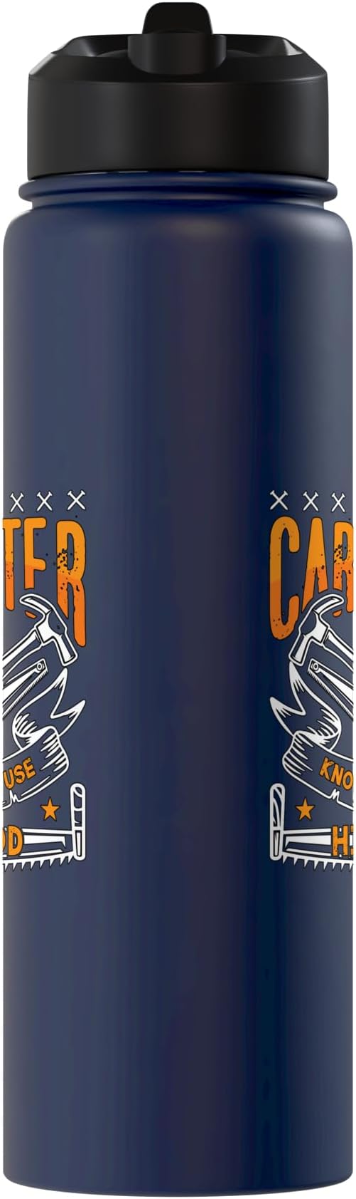 This Carpenter Knows How To Use Woodwork Carpentry Carpenter Stainless Steel Insulated Water Bottle
