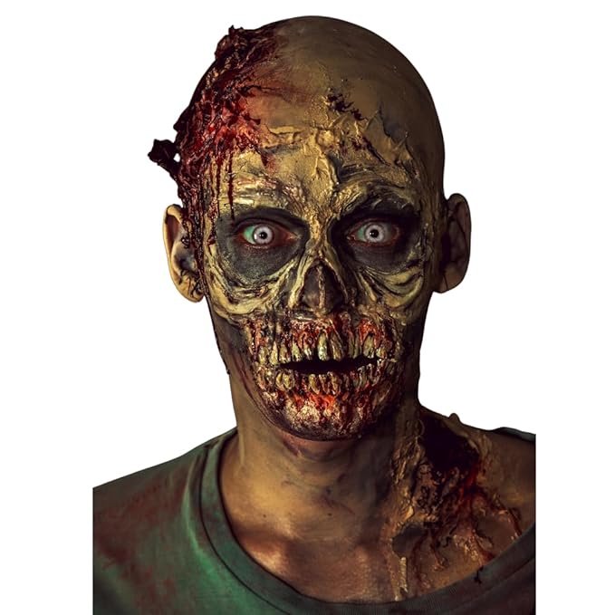 Liquid Latex for Special Effects (2 Pack Set) 16 Oz EACH! Skin-Safe, Dries Clear, Easy Application, for Halloween, Cosplay, Zombie SFX and Movie Makeup