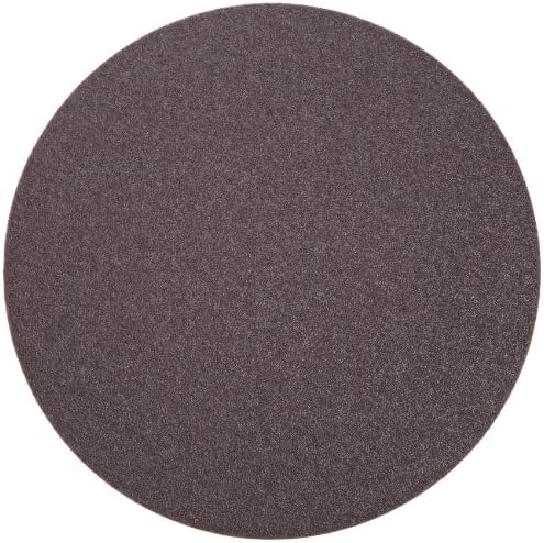 Norton Metalite R228 Small Diameter Abrasive Cloth Disc, Cotton Backing, Pressure Sensitive Adhesive, Aluminum Oxide, 5" Diameter, Grit 50 (Pack of 25)
