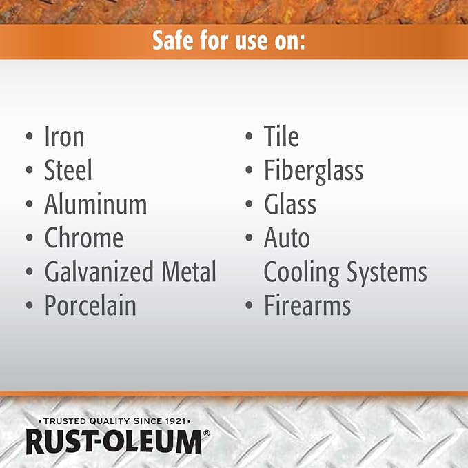 Rust-Oleum 215215 Stops Rust Rust Reformer Spray, 10.25 oz, Black