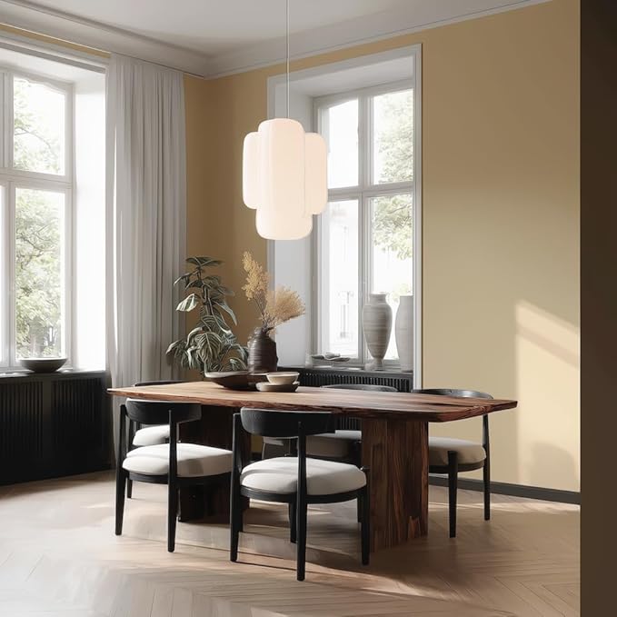 EVOLVE Paint & Primer: Environment-friendly, Low Sheen with One-coat Coverage for Interior & Exterior surfaces (Burlap Brown, 5-Gallon)