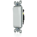 Faith 3-Way Decorator Paddle Wall Light Switch, 15A 120/277V, On/Off Rocker, White