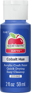 Apple Barrel Acrylic Paint in Assorted Colors (2 oz), 20596, Cobalt Blue