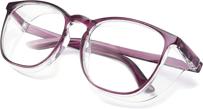 SQIMZAR Safety Glasses Goggles For Women Nurses Protective Eyewear,Anti Fog Safety Goggles