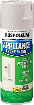 Rust-Oleum 7882830 Specialty Appliance Epoxy Spray Paint, 12 oz, Almond