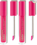L.A. COLORS High Shine Lipgloss, Flaunt CLG938 (Pack of 2)