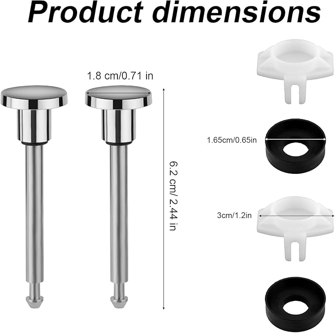 2pcs Tub Spout Diverter Repair Kit, Including 2 Diverter Valve Stems 2 Seals and Diverter Gates Shower Diverter Repair Kit Leaky Bathtub Faucet Repair Kit Bathtub Spout Repair Kit
