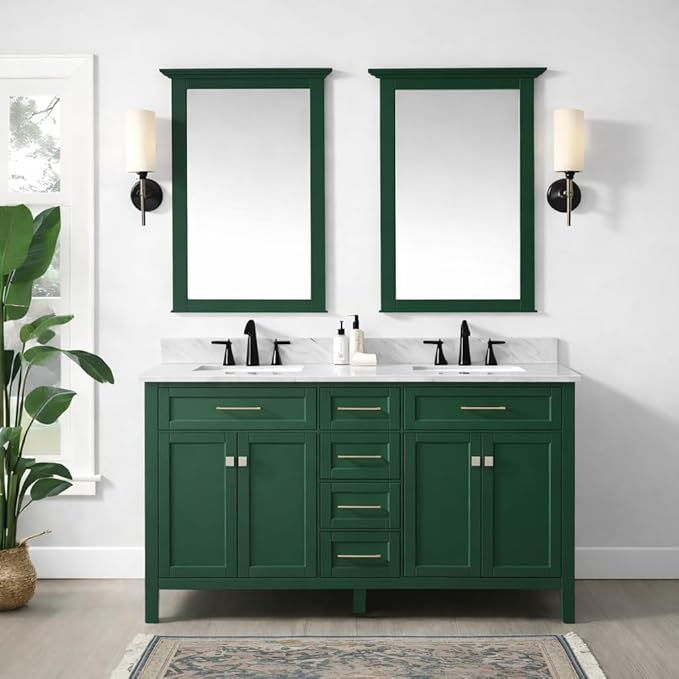 ALL-IN-ONE Paint by Heirloom Traditions, Trinity (Green), 8oz Sample - Durable cabinet and furniture paint. Built in primer and top coat, no sanding needed. Includes our 30 featured color card.
