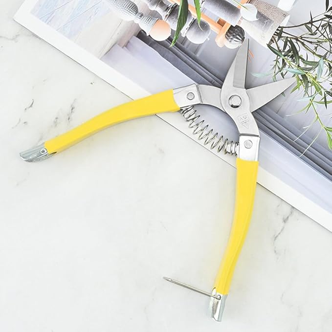 Operitacx 1 Set of Wicker Weaving Tool Metal Prying Tool Wicker Repair Patio Rattan Prying Basket Repair